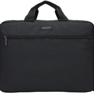 Mala Basic p/ Port?til 15.6 c/ Bolso Externo (Preto) - NILOX
