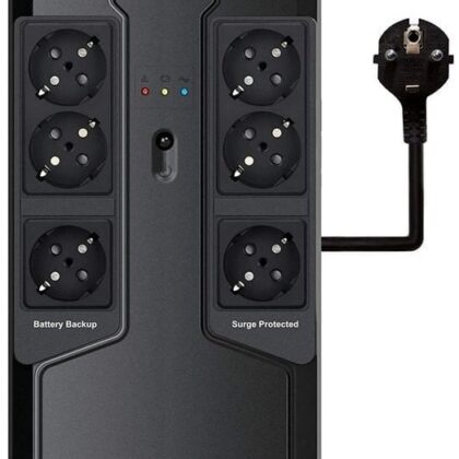 UPS Office Premium Line Interactive 850VA 595W (6x Tomadas Shuko) - NILOX