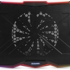 Base Refrigeração Hummer Pro Stand 17.3 Ajustável RGB + 2x USB (Preto) - NOX