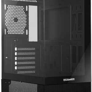 Caixa ATX Hummer Vision Tempered Glass (Preto) - NOX