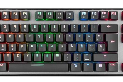 Teclado Mecânico Krom Kernel TKL RGB USB PT - NOX