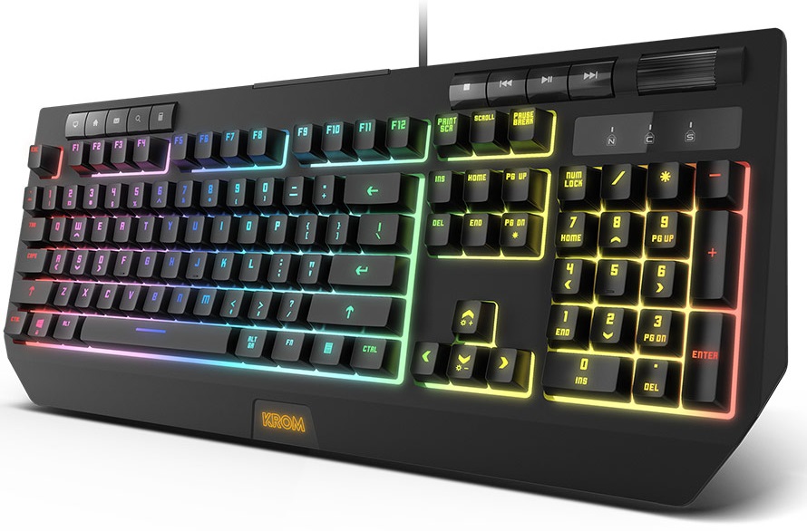 Teclado Semi-Mecânico Kuma RGB PT - KROM