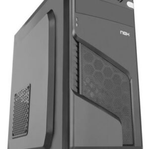 Caixa ATX Lite 020 c/ Fonte Alimentação 500W (Preta) - NOX