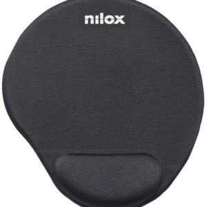 Tapete de Rato Ergonómico (Preto) - NILOX