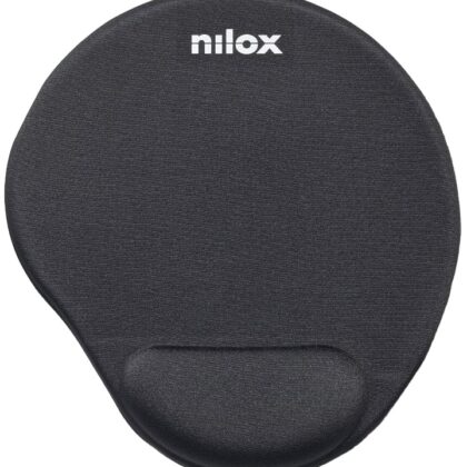 Tapete de Rato Ergonómico (Preto) - NILOX