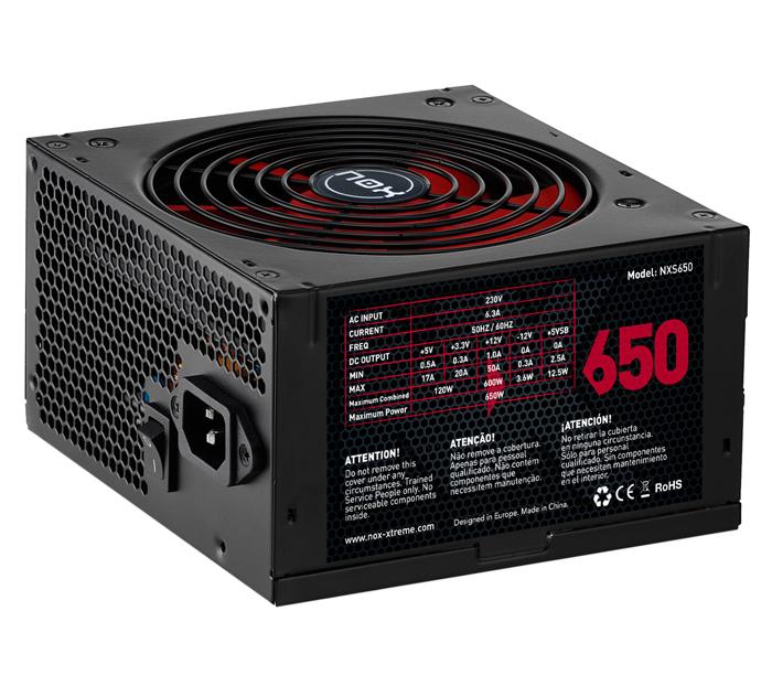 Fonte de Alimentação NX 650W - NOX