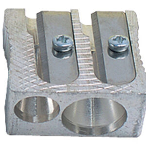 Apara-L?pis Metalico M+R de Dois Usos Rectangular