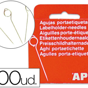 Alfinetes de Sinalizacao Porta-Etiquetas - Caixa 100 Unidades
