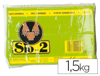 Argila p/ Modelar Sio 2 1500 Grs