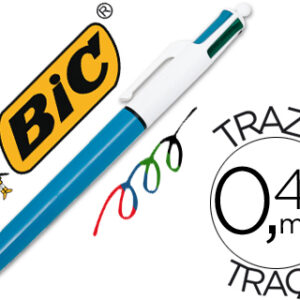 Caneta Bic Quatro Cores