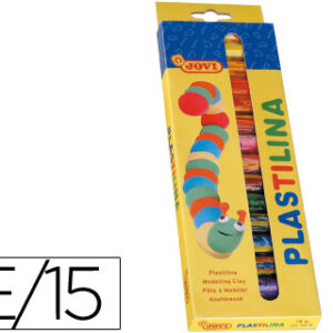 Plasticina Jovi Cores Sortidas - 15 Barras