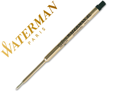 Recarga Esferografica Waterman Standard Maxima 53425 Preto