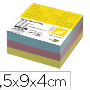 Bloco Notas Papel 95X90X40 Nao Colado
