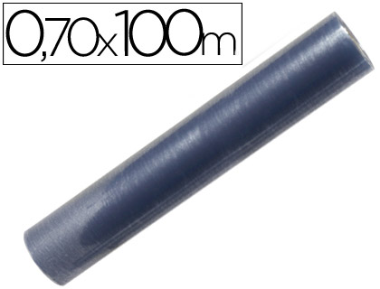 Rolo Plastico Forra Livros, 0,770 Mt X 100 Mt. 80 Microns