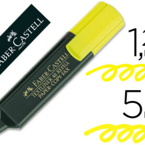 Marcador Fluorescente Faber Textliner 48-07 Amarelo