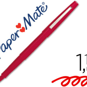 Marcador Paper Mate Flair Nylon 3102-1 Vermelho