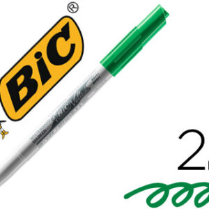Marcador Bic Velleda p/ Quadro Branco - Verde Ponta Redeonda
