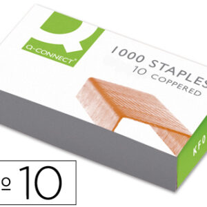 Agrafos Q-Connect Galvanizados, Caixa 1000 - N. 10
