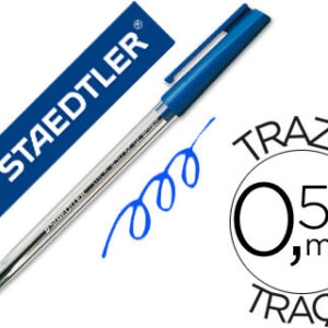 Caneta Staedtler Stick Azul
