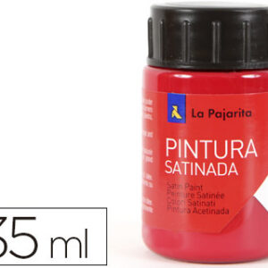 Tinta Latex La Pajarita, 35 ml - Vermelho Carmim