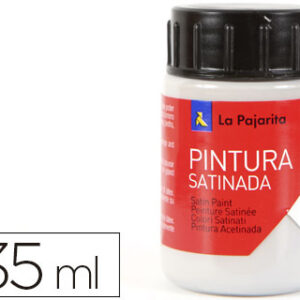 Tinta Latex La Pajarita, 35 ml - Cinza Prata