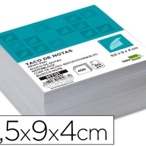 Bloco de Notas Papel Não Colado 95X90X40