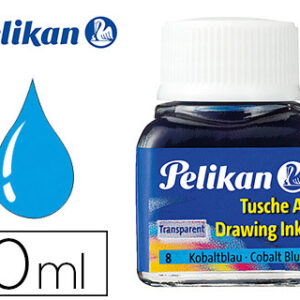 Tinta Da China Pelikan Frasco 10 ml Azul-Cobalto