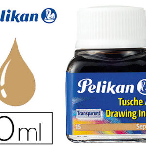 Tinta Da China Pelikan Frasco 10 ml Sepia