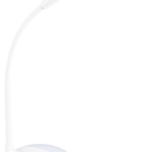 Candeeiro Infantil de Secretaria Recarregavel Abs 16 Led 3.7W Sensor 3 Niveis Cor Branca