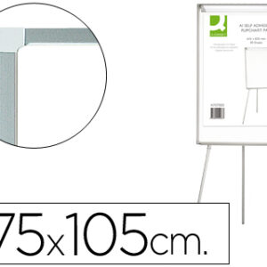 Quadro Branco Q-Connect c/ Tripe 75x105 para Convencoes