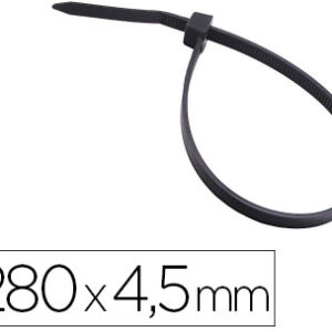 Abraçadeira 3M Para Exterior Preto 280X4,5 Mm Bolsa De 100 Unidades - 3M