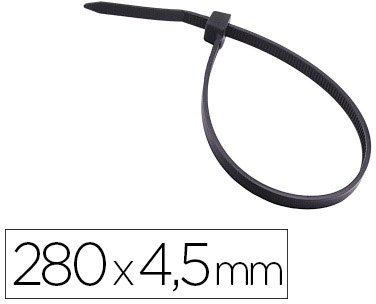 Abraçadeira 3M Para Exterior Preto 280X4,5 Mm Bolsa De 100 Unidades - 3M