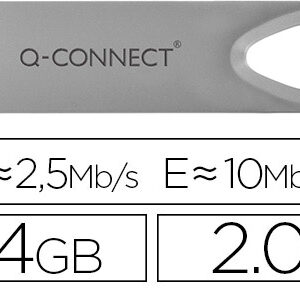 Pen Drive Usb Flash Premium 4GB 2.0 - Q-CONNECT