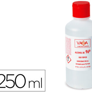 Alcool Etilico96? Garrafa De 250ml - VAZA
