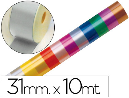 Fita Fantasia Prata 10Mtx31mm