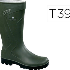 Bota Deltaplus de Seguranca Jouca Pvc Verde Formato 39 - DELTAPLUS