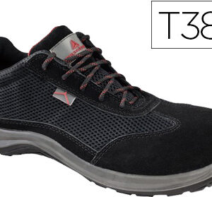 Sapatos De Seguranca Deltaplus De Pele Preto Formato 38 - DELTAPLUS