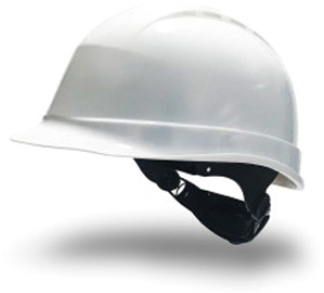 Capacete De Protecao Polietileno Com 6 Pontos Ventilado Cor Branco - FARU