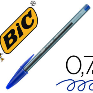 Esferografica Bic Cristal Ultrafine Ponta Forma Agulha 0,7 Mm Azul - BIC