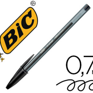 Esferografica Bic Cristal Ultrafine Ponta Forma Agulha 0,7 Mm Preta - BIC