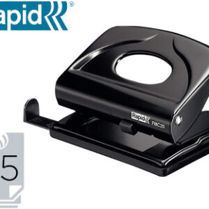 Furador Rapid Fmc20 Metalico Cor Preta Capacidade 20 Folhas - RAPID