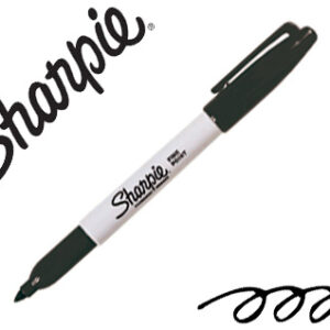 Marcador Sharpie Permanente Ponta Fina Preta - SHARPIE