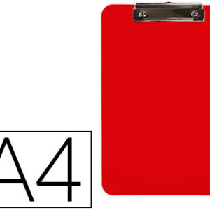 Porta Notas Q-Connect Plastico Din A4 Vermelho 2,5Mm - Q-CONNECT