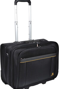 Mala Para Portatil Exactive Ate 15.6 Com Rodas E Asa Telescopica Preta 450X255X395 Mm - EXACOMPTA