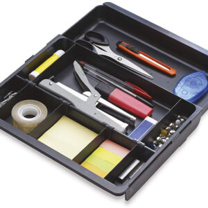 Tabuleiro De Secretaria Exacompta Drawinsert De Gavetas Cor Preta 298X246X36 Mm - EXACOMPTA