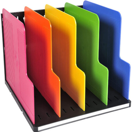 Organizador De Armario Modulotop Multicolor Vertical 5 Compartimentos EXACOMPTA