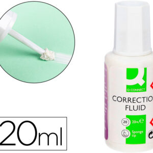 Corretor Q-Connect Frasco 20Ml Aplicador Espuma - Q-CONNECT