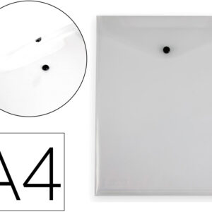 Pasta Dossier Com Mola Polipropileno Din A4 Formato Vertical Com Fole Transparente