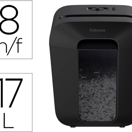 Destruidora De Documentos Lx-45 Capacidade De Corte 8 F Seguranca P4 - FELLOWES