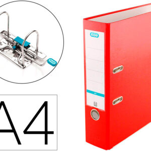 Pasta De Arquivo De Alavanca Elba Top Cartao Compacto Polipropileno Din A4 Lombada De 80 Mm